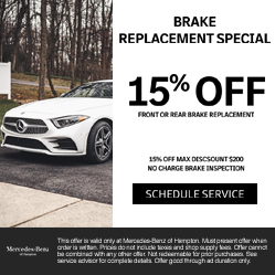 Brake special offer