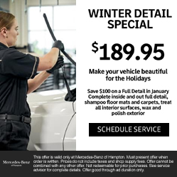 winter detailing special