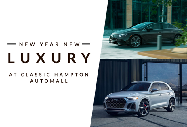 New Year, new luxury at Classic Hampton Auto Mall