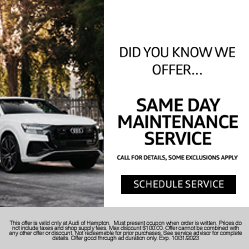 did you know we offer - same day maintenance service