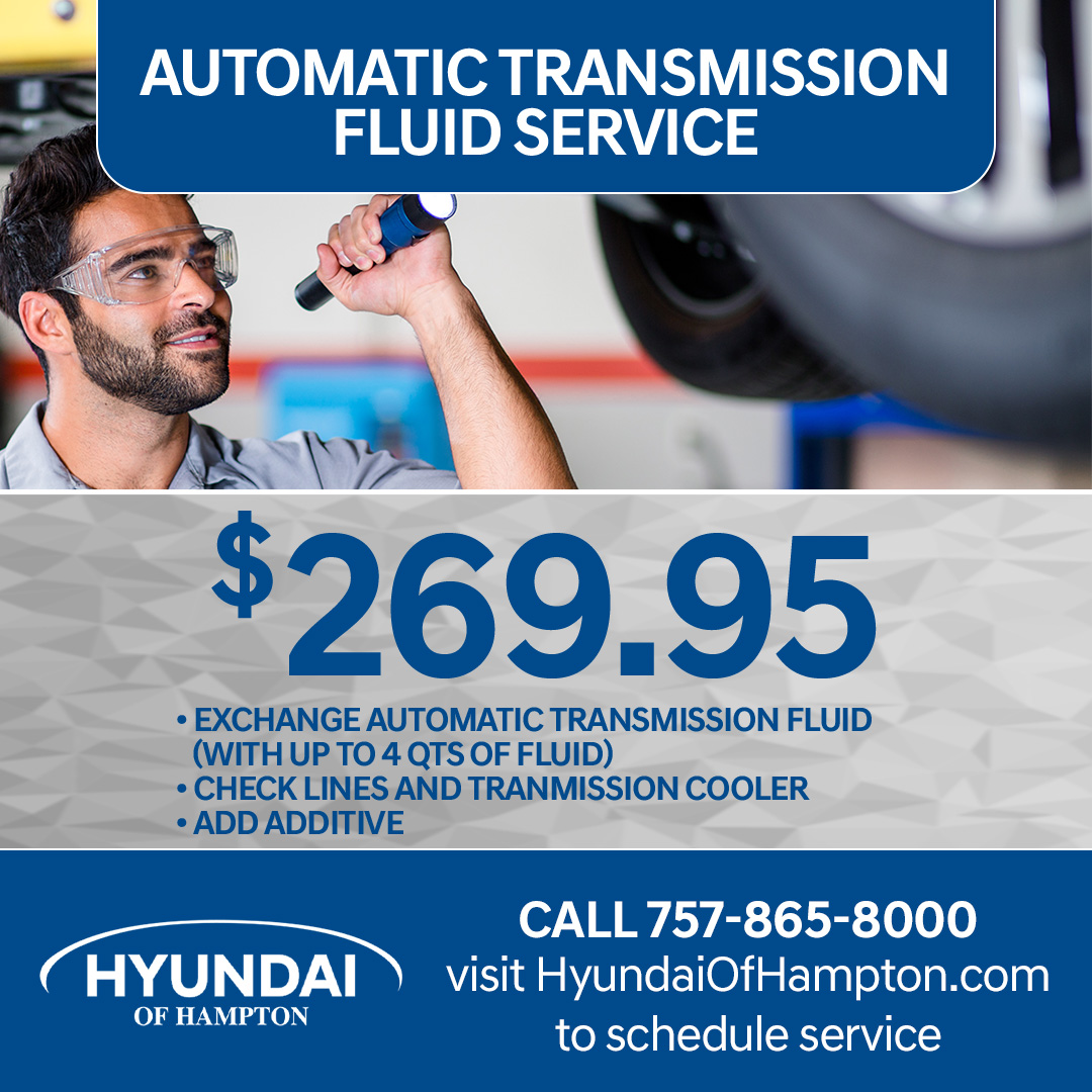 Hyundai Automatic transmission fluid service