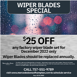 Mercedes-Benz Service Wiper blades special