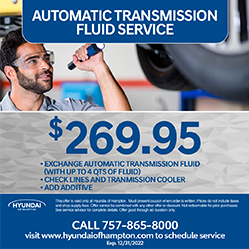 Hyundai Automatic transmission fluid service