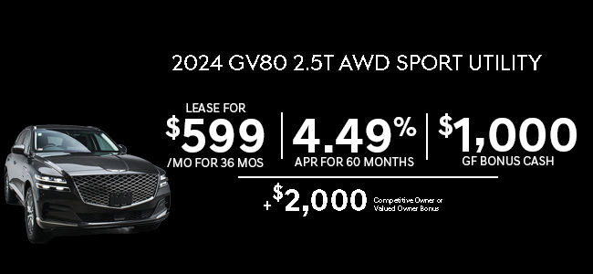 2024 Genesis GV80 2.5T AWD Sport Utility