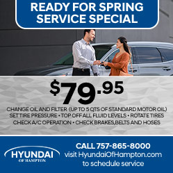 Hyundai Ready for winter service special