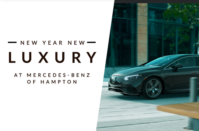 New year new luxury at Mercedes-Benz of Hampton