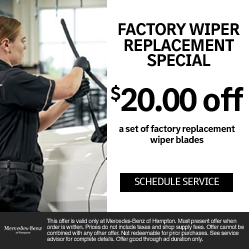 Factory wiper replacement special