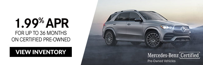 Mercedes-Benz CPO APR offer