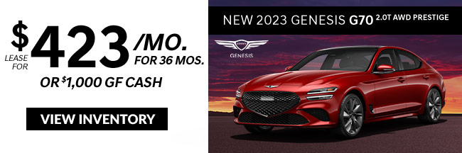 2023 Genesis G70