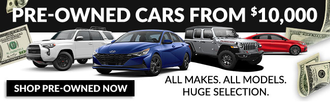 specials on pre-owned cars