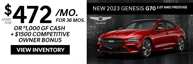 2023 Genesis G70