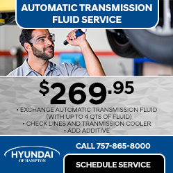 Hyundai Automatic transmission fluid service