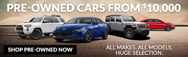 specials on pre-owned cars