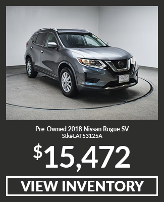 pre-owned Nissan Rogue for sale