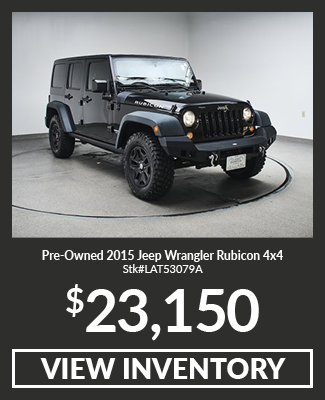 pre-owned Wrangler for sale