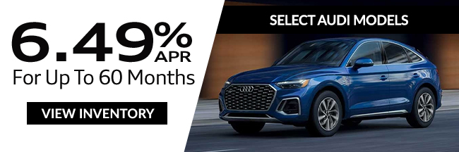 APR special on select Audi models