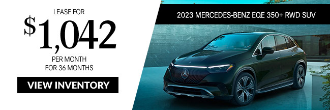 2023 Mercedes-Benz EQE models