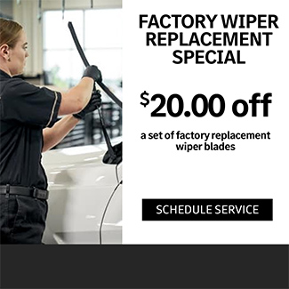 Factory wiper replacement special