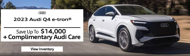 lease bonus on Audi Q4 models