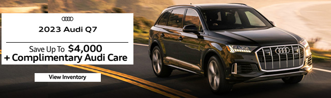 lease bonus on Audi Q7 models