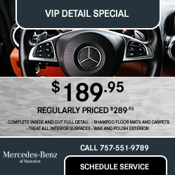 service special offer at Mercedes-Benz Hampton Automall