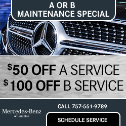 service special offer at Mercedes-Benz Hampton Automall