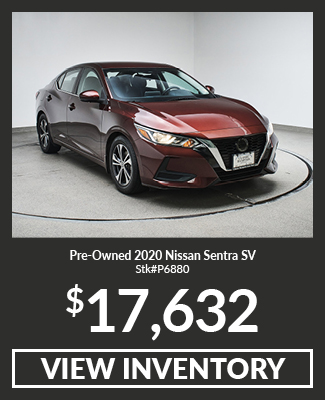 Pre-Owned 2020 Nissan Sentra SV