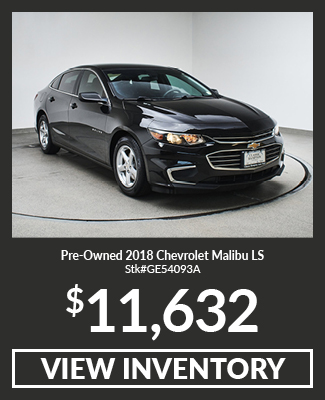 Pre-Owned 2018 Chevrolet Malibu LS