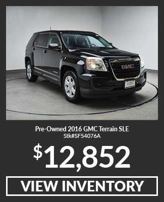 Pre-Owned 2016 GMC Terrain SLE