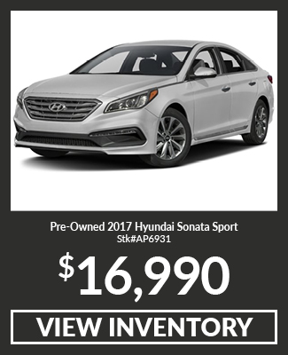 Pre-Owned 2017 Hyundai Sonata Sport