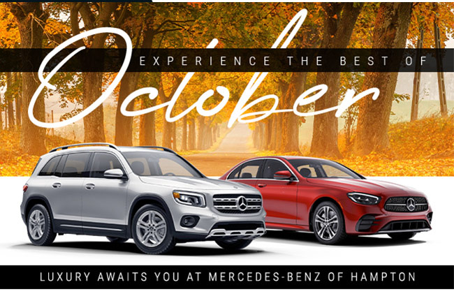 Experience the Best of October - Luxury Awaits You at Mercedes-Benz of Hampton