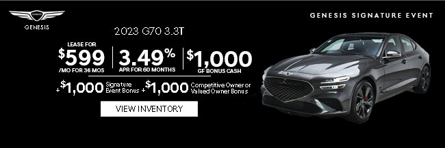 new Genesis offer