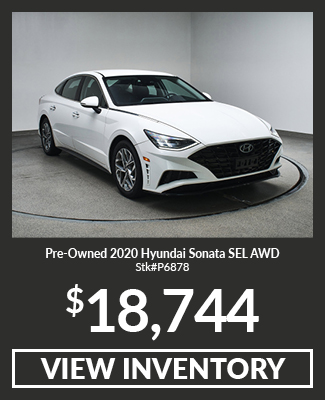 Pre-Owned 2020 Hyundai Sonata SEL AWD