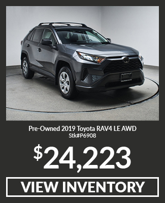 Pre-Owned 2019 Toyota RAV4 LE AWD