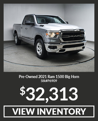 Pre-Owned 2021 Ram 1500 Big Horn