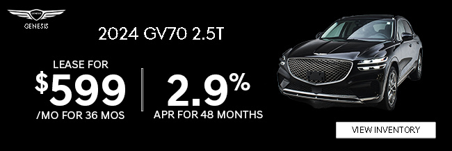 2024 Gensis GV70 2.5T