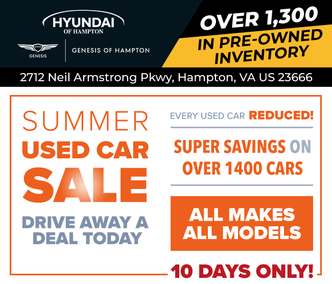 Classic Hampton Automall Used Car Sales Event - everything must go