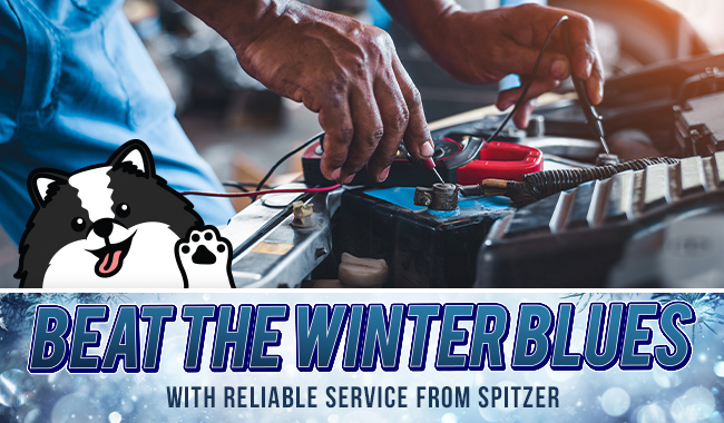 Beat the winter blues - with reliable service from Spitzer