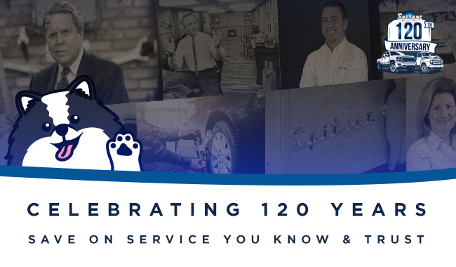 120 Anniversary savings - with reliable service from Spitzer