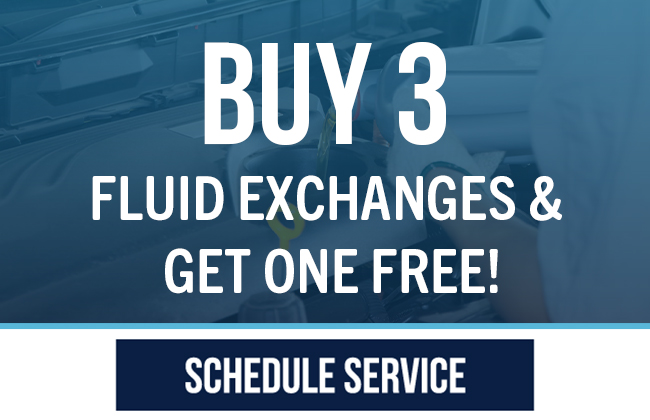 Buy 3 Fluid Exchanges & Get One Free