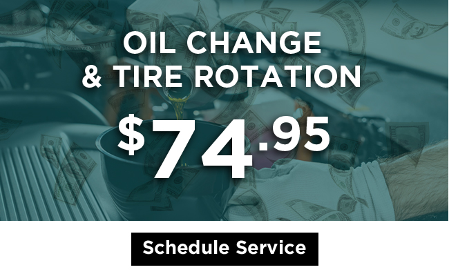 Oil change and tire rotation