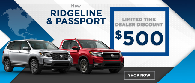 New Ridgeline and passport