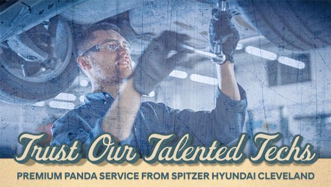 trust our technicians at spitzer hyundai cleveland