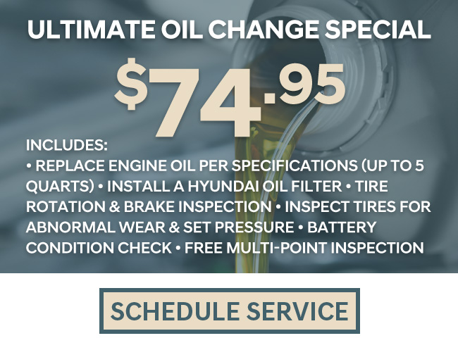 Ultimate oil change special