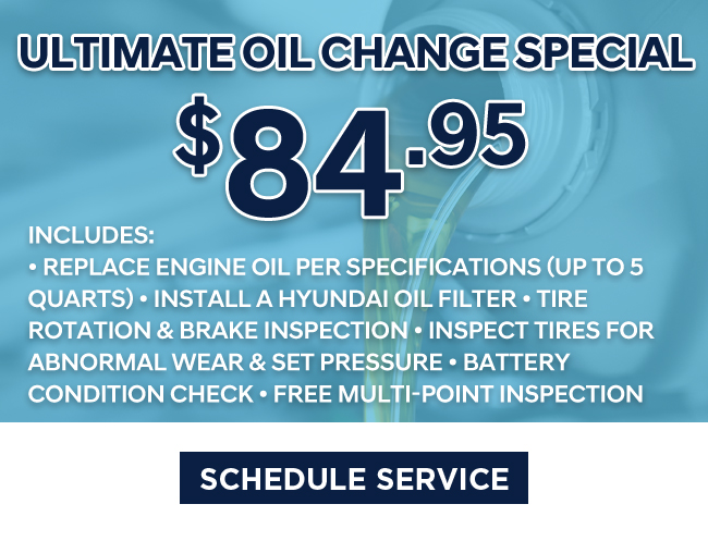 Ultimate oil change special