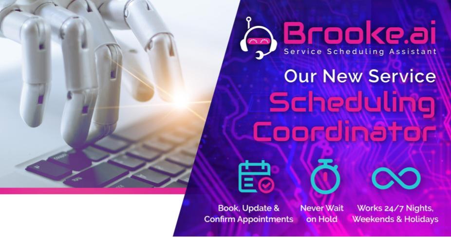 brooke ai service scheduling assistant