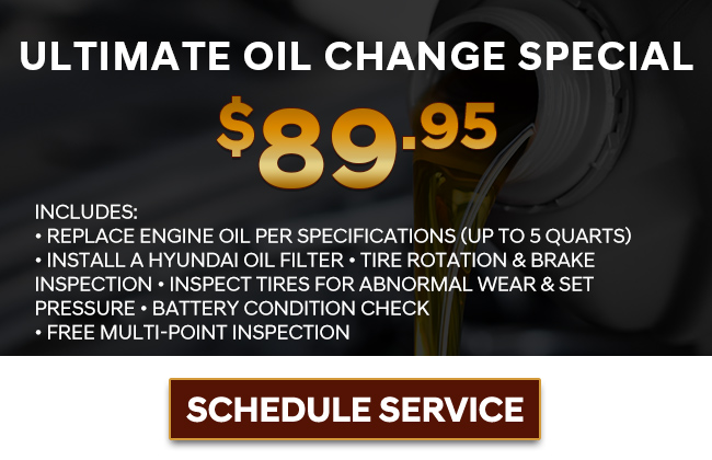 ultimate oil change special