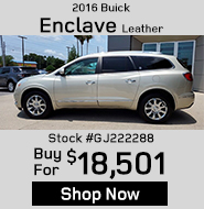 2016 buick enclave leather