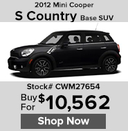2012 Mini Cooper S Country Base SUV