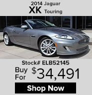 2014 Jaguar XK Touring